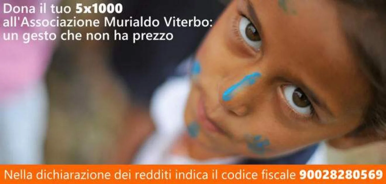 Bambino che gurda l'osservatore - proposta donazione 5x1000